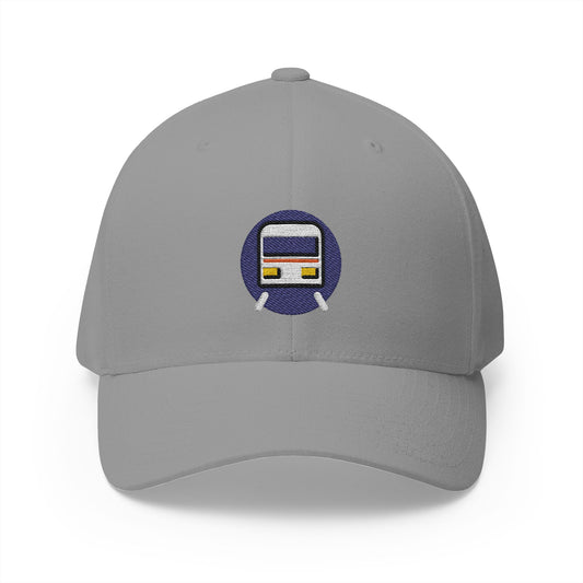Metro Emoji Grey Cap – Premium by Capmoji