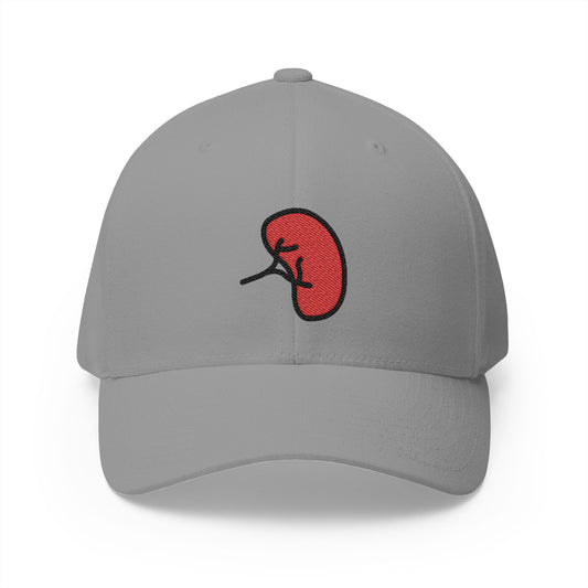 Kidney Emoji Grey Cap – Premium by Capmoji