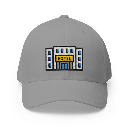 Hotel Emoji Grey Cap – Premium by Capmoji