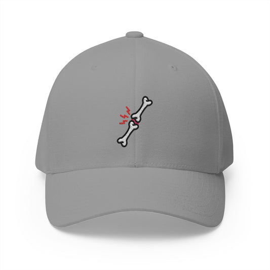 Joint Pain Emoji Grey Cap – Premium by Capmoji