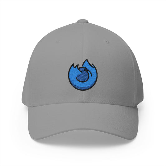 Firefox Developer Emoji Grey Cap – Premium by Capmoji