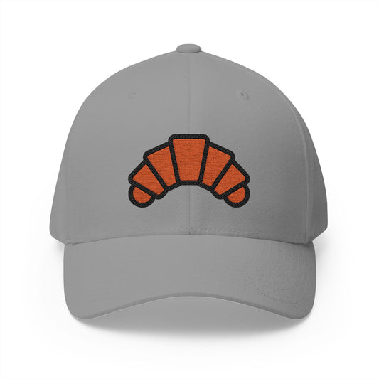 Croissant Emoji Grey Cap – Premium by Capmoji