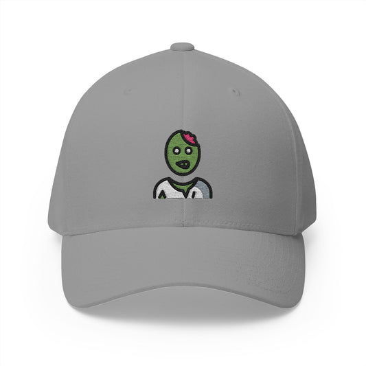 Zombie Emoji Grey Cap – Premium by Capmoji