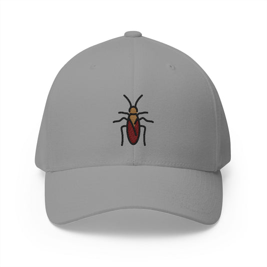 Cockroach Emoji Grey Cap – Premium by Capmoji