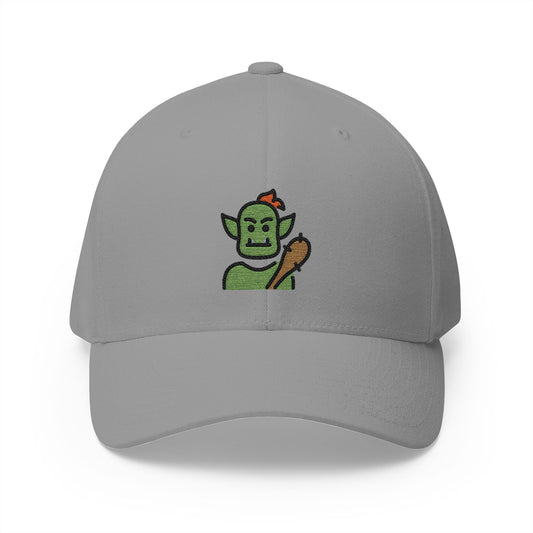 Troll Emoji Grey Cap – Premium by Capmoji