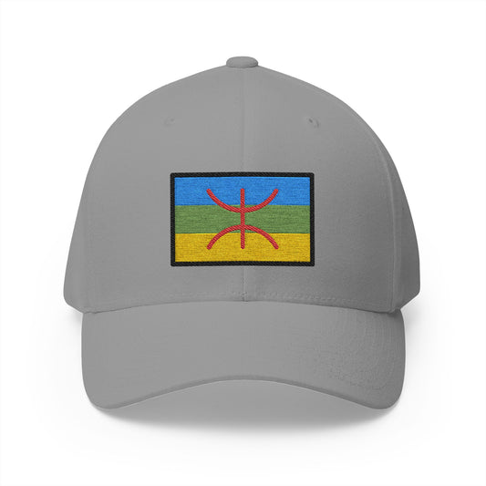 Berber Flag Emoji Grey Cap – Premium by Capmoji