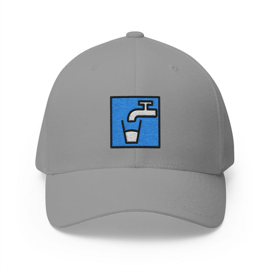 Potable Water Emoji Grey Cap – Premium by Capmoji