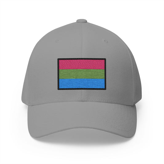 Polysexual Emoji Grey Cap – Premium by Capmoji