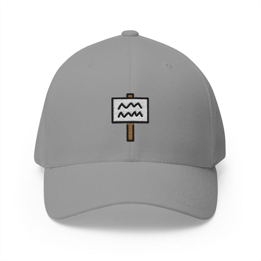 Placard Emoji Grey Cap – Premium by Capmoji