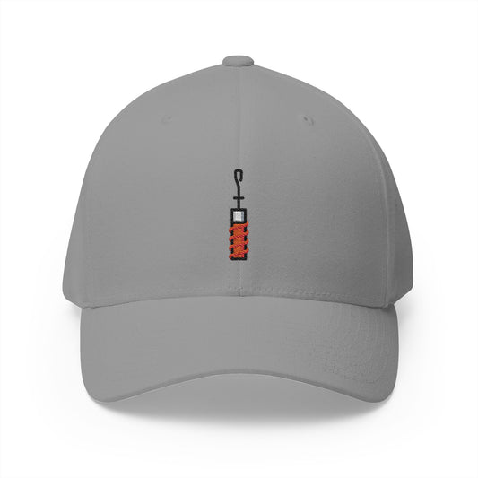 Ice Core Sample Emoji Grey Cap – Premium by Capmoji