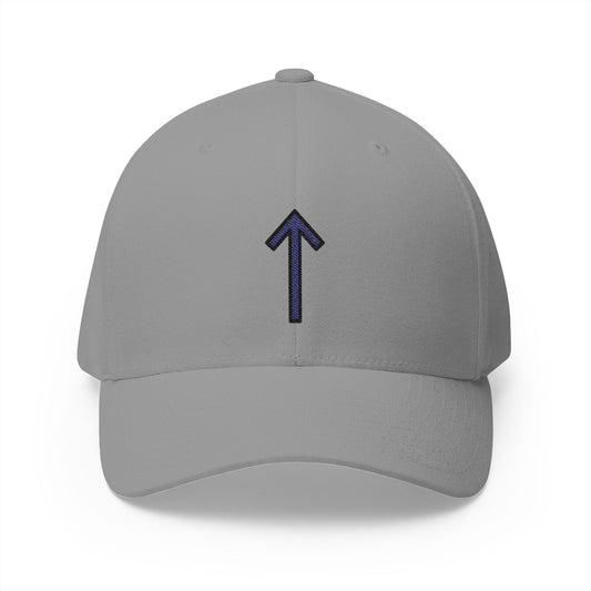 Up Arrow Emoji Grey Cap – Premium by Capmoji