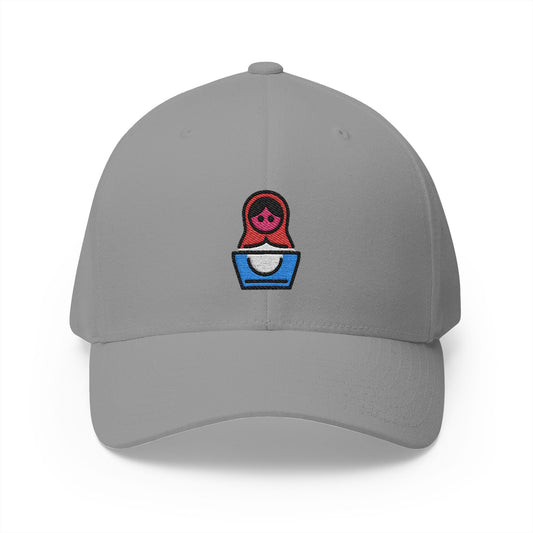 Nesting Dolls Emoji Grey Cap – Premium by Capmoji