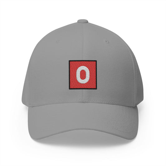 O Button (blood Type) Emoji Grey Cap – Premium by Capmoji