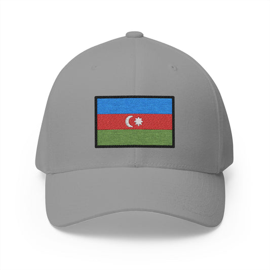 Flag: Azerbaijan Emoji Grey Cap – Premium by Capmoji