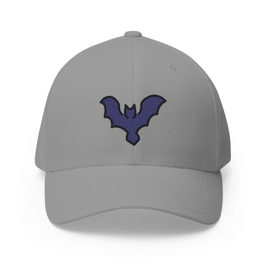 Bat Emoji Grey Cap – Premium by Capmoji