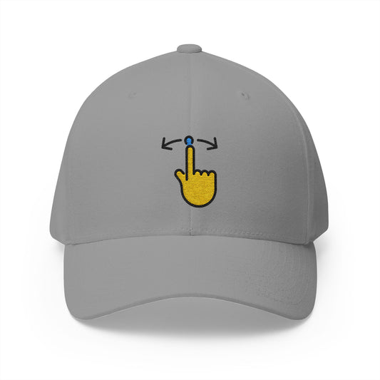 Swipe Emoji Grey Cap – Premium by Capmoji