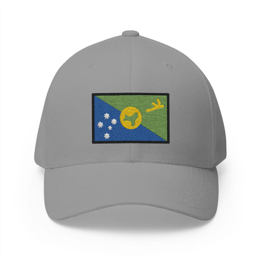 Flag: Christmas Island Emoji Grey Cap – Premium by Capmoji