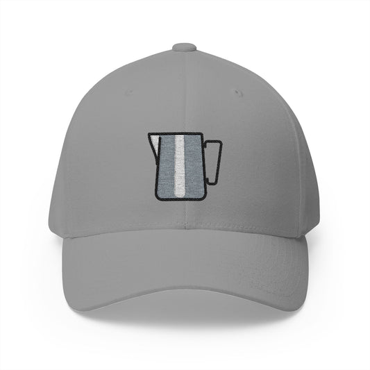 Milk Jug Emoji Grey Cap – Premium by Capmoji