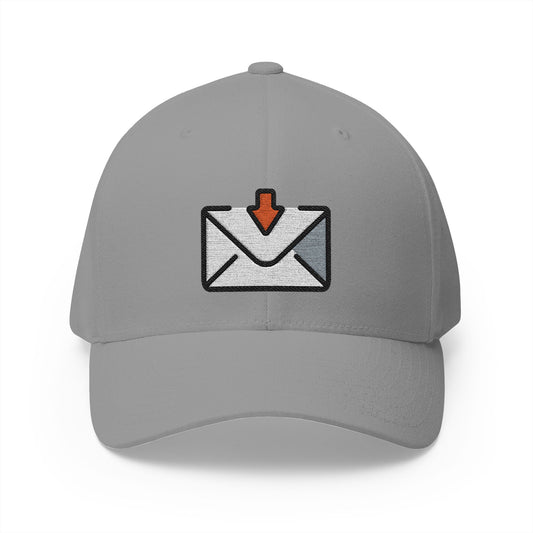Envelope With Arrow Emoji Grey Cap – Premium by Capmoji
