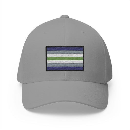 Agender Emoji Grey Cap – Premium by Capmoji