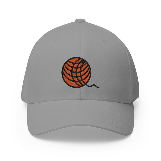 Yarn Emoji Grey Cap – Premium by Capmoji