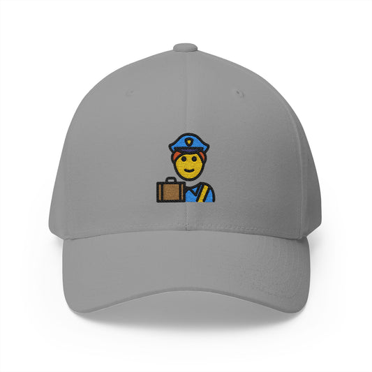 Customs Emoji Grey Cap – Premium by Capmoji