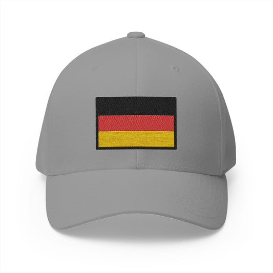 Flag: Germany Emoji Grey Cap – Premium by Capmoji