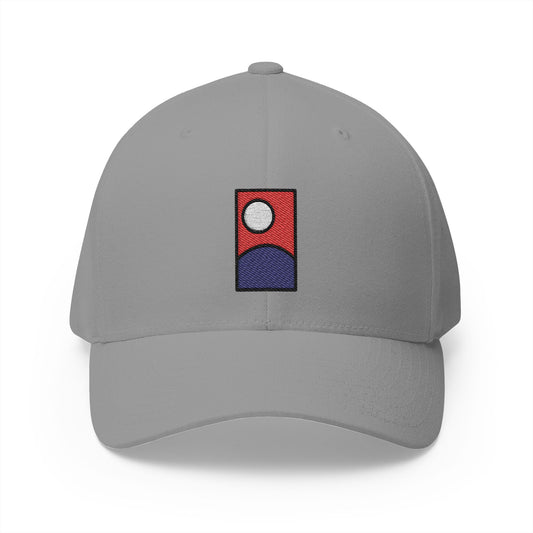 Flower Playing Cards Emoji Grey Cap – Premium by Capmoji