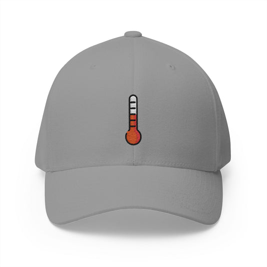 Thermometer Emoji Grey Cap – Premium by Capmoji