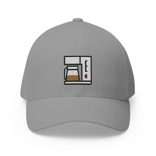 Drip Coffee Maker Emoji Grey Cap – Premium by Capmoji
