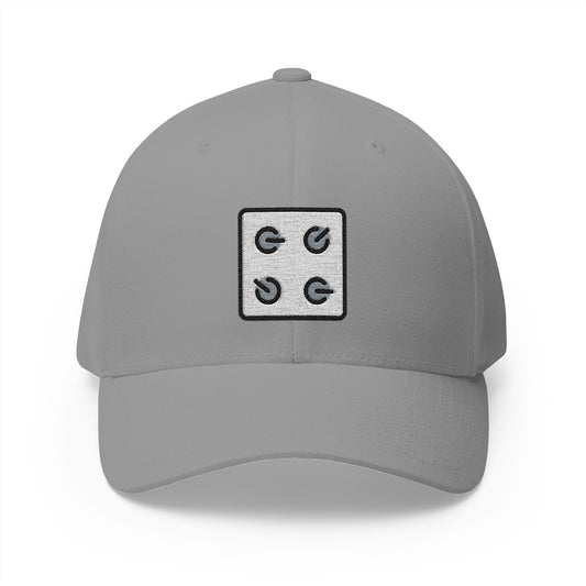 Control Knobs Emoji Grey Cap – Premium by Capmoji
