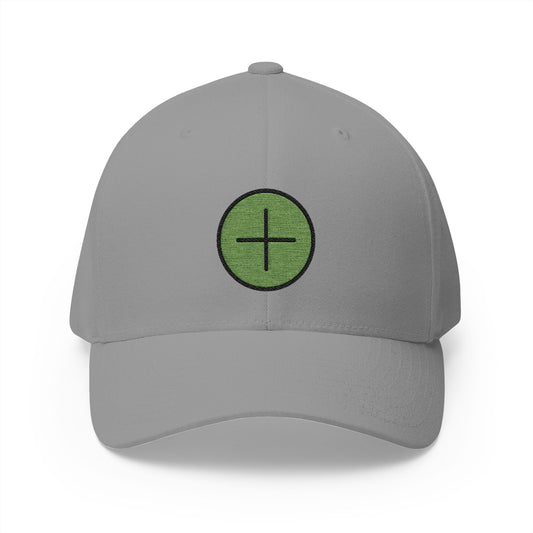 Add Button Emoji Grey Cap – Premium by Capmoji
