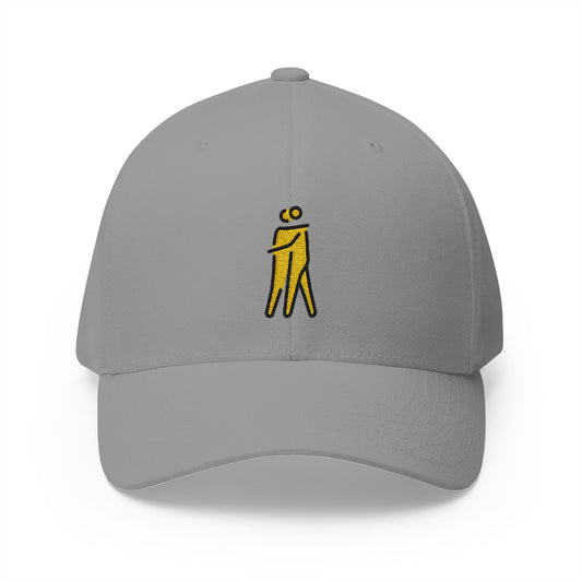 People Hugging Emoji Grey Cap – Premium by Capmoji