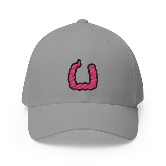 Large Intestine Emoji Grey Cap – Premium by Capmoji