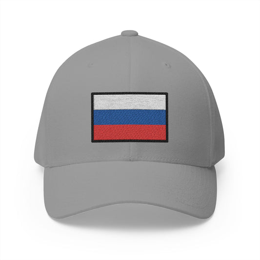 Flag: Russia Emoji Grey Cap – Premium by Capmoji