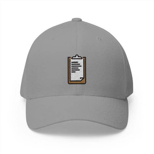 Clipboard Emoji Grey Cap – Premium by Capmoji