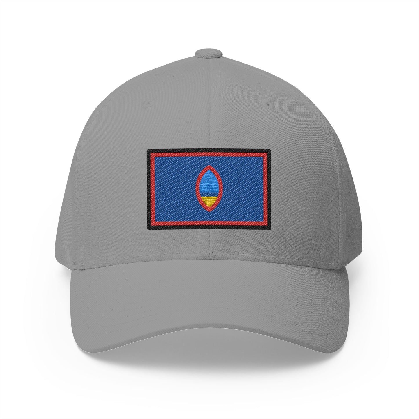 Flag: Guam Emoji Grey Cap – Premium by Capmoji