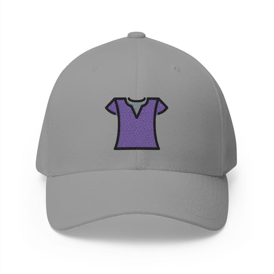 Woman'S Clothes Emoji Grey Cap – Premium by Capmoji