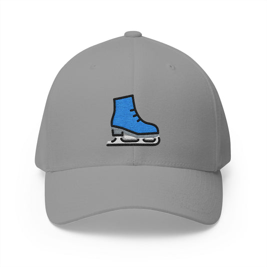 Ice Skate Emoji Grey Cap – Premium by Capmoji