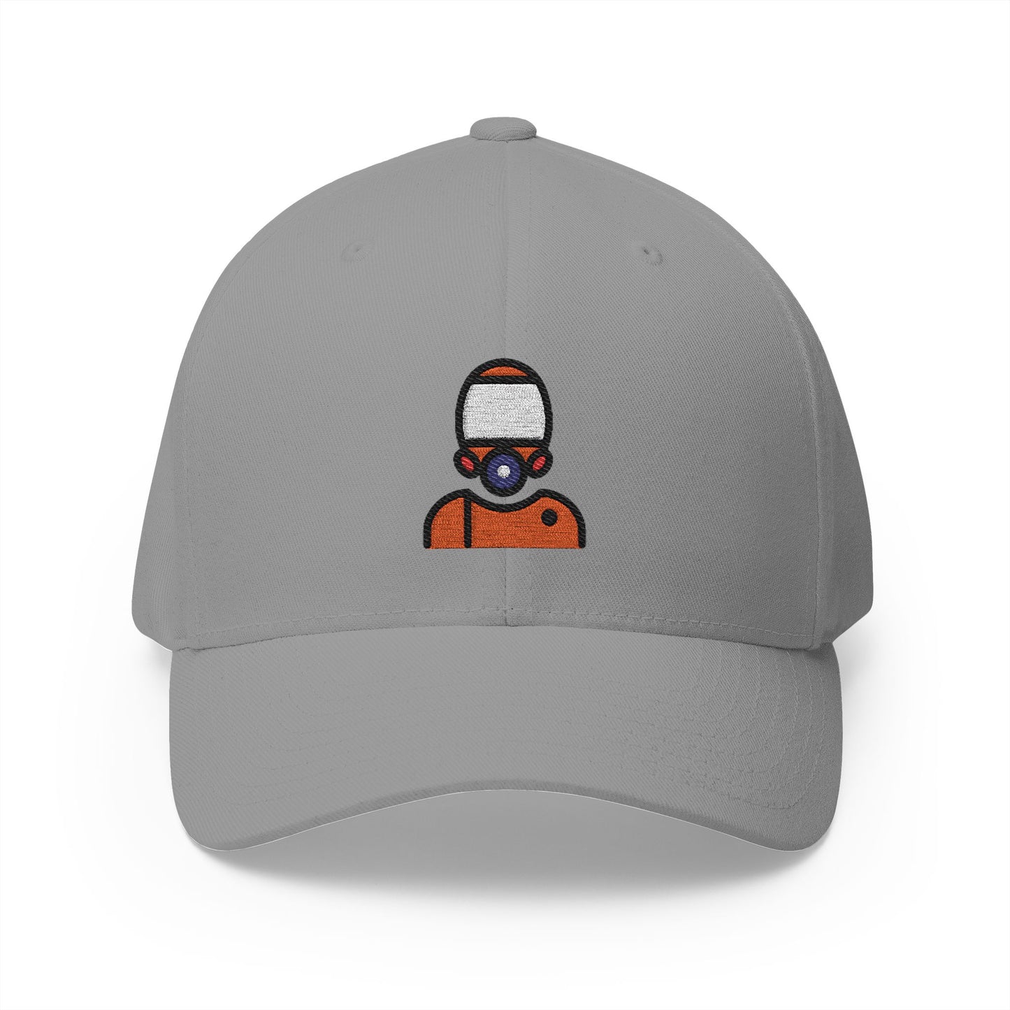 Nuclear Protection Emoji Grey Cap – Premium by Capmoji