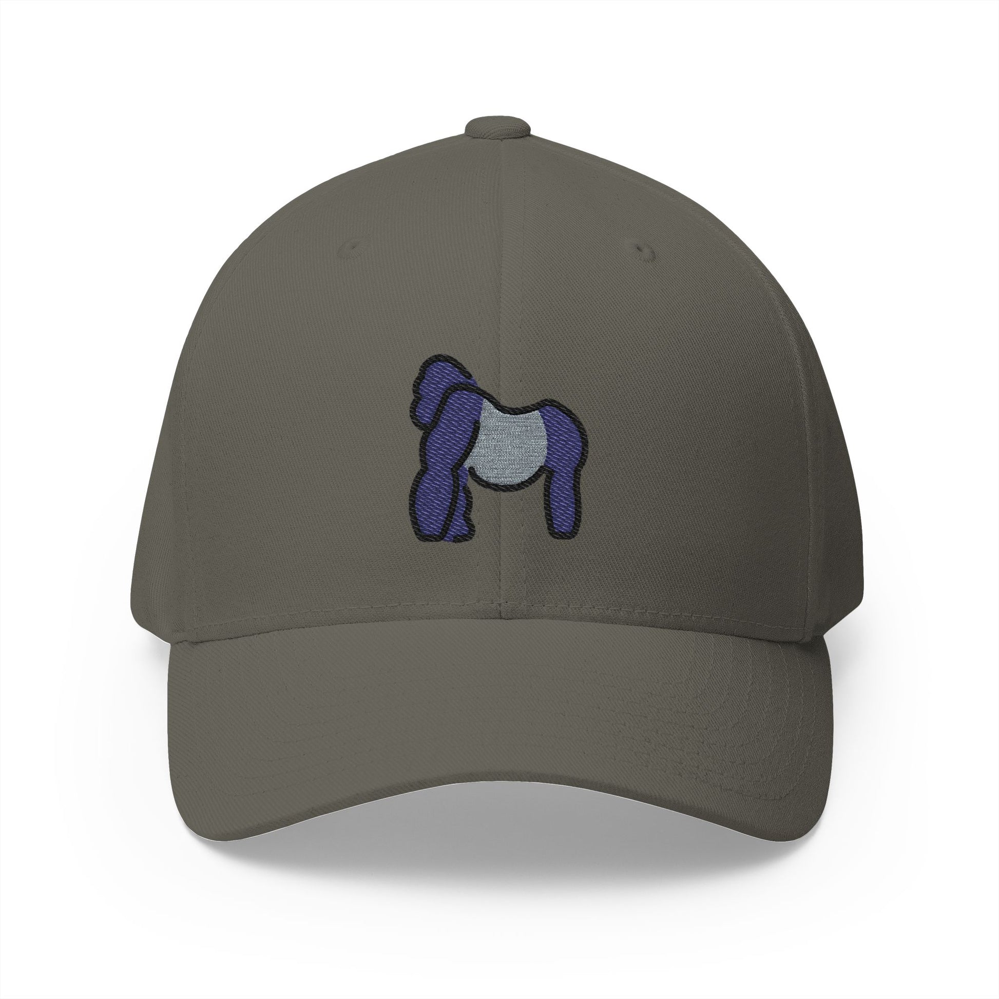 Gorilla Emoji Olive Cap – Premium by Capmoji
