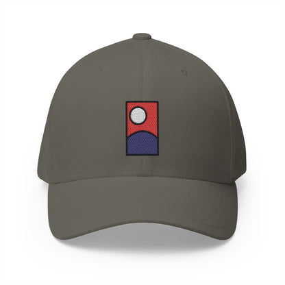 Flower Playing Cards Emoji Olive Cap – Premium by Capmoji