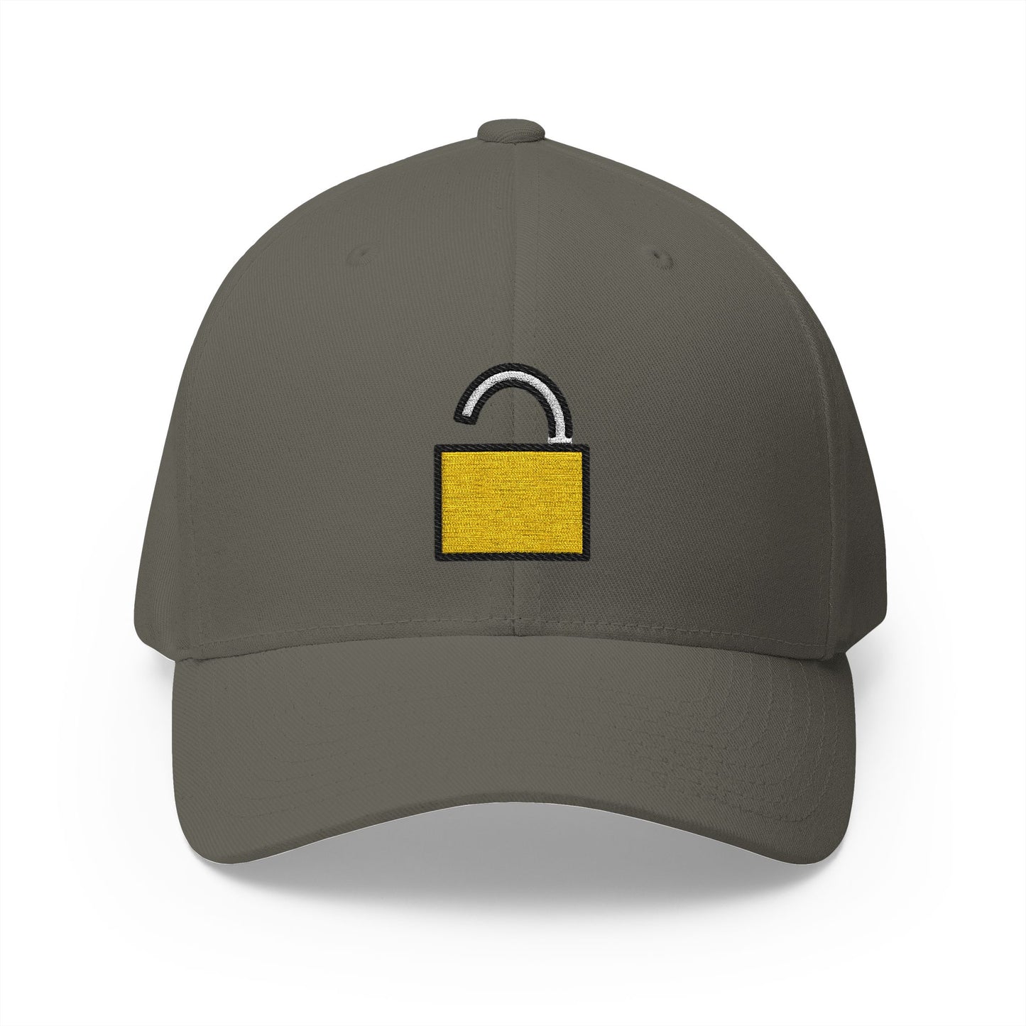 Unlocked Emoji Olive Cap – Premium by Capmoji