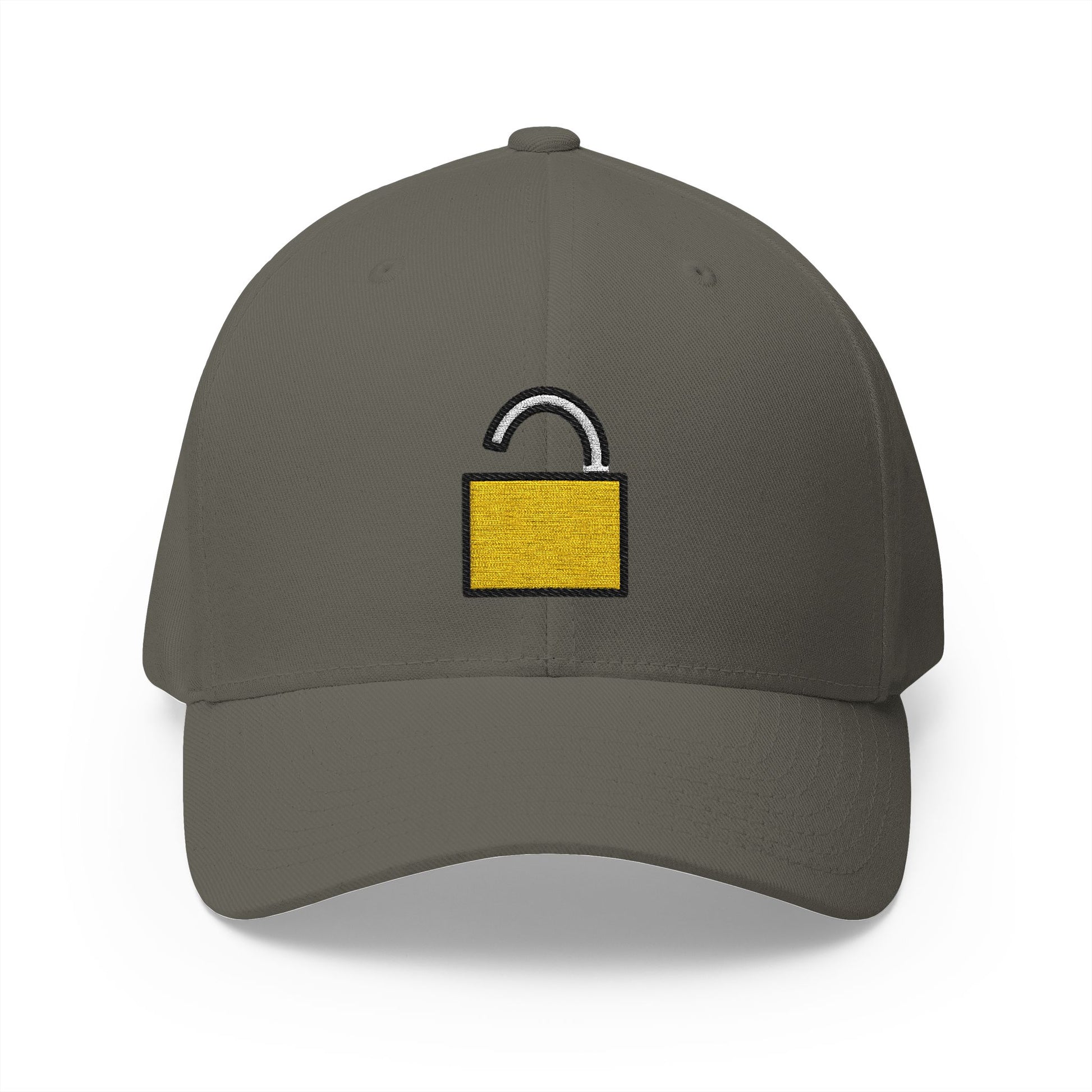 Unlocked Emoji Olive Cap – Premium by Capmoji