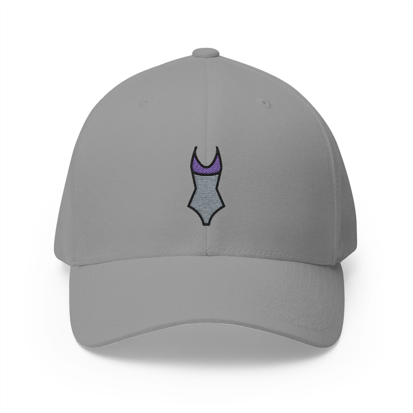 One-Piece Swimsuit Emoji Grey Cap – Premium by Capmoji