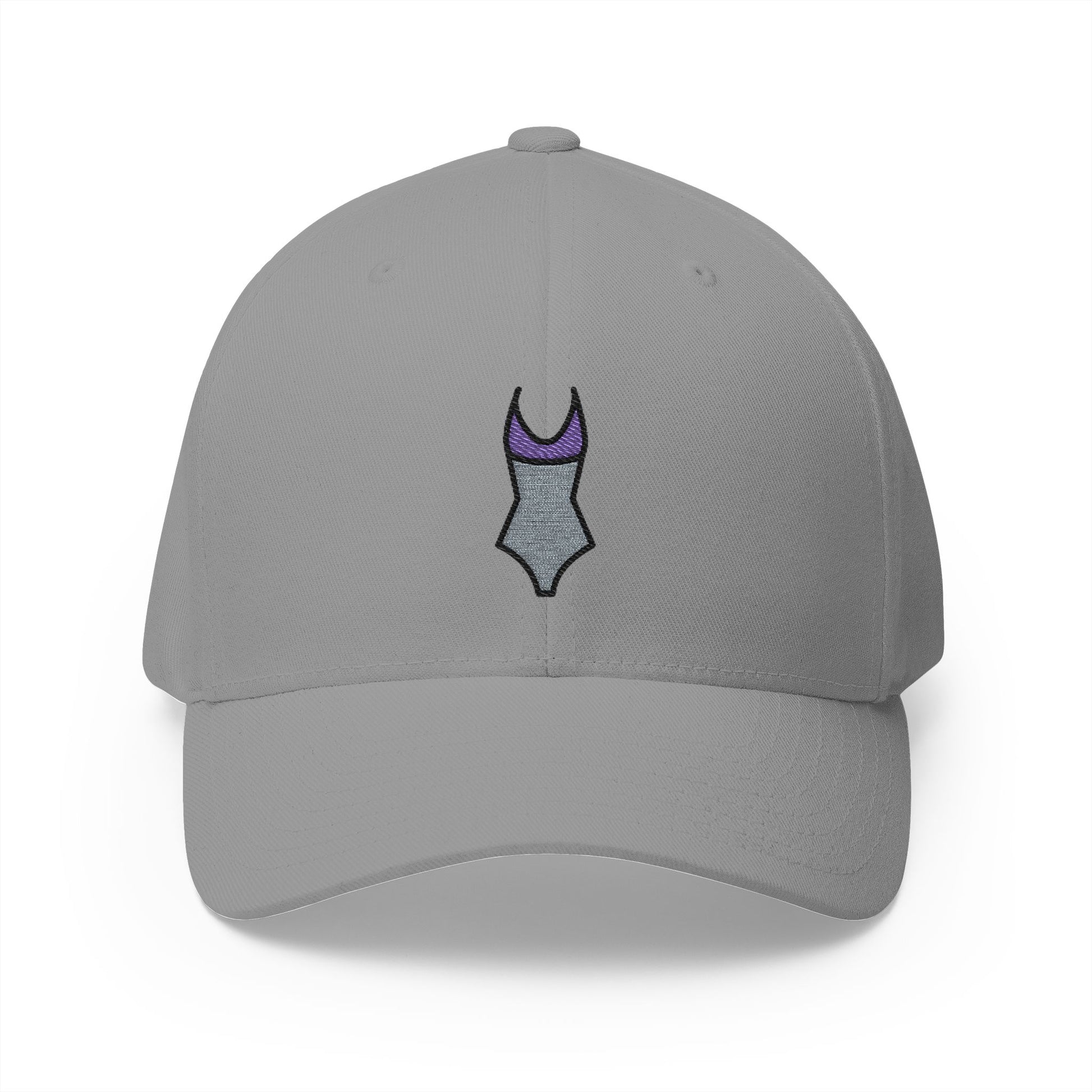 One-Piece Swimsuit Emoji Grey Cap – Premium by Capmoji