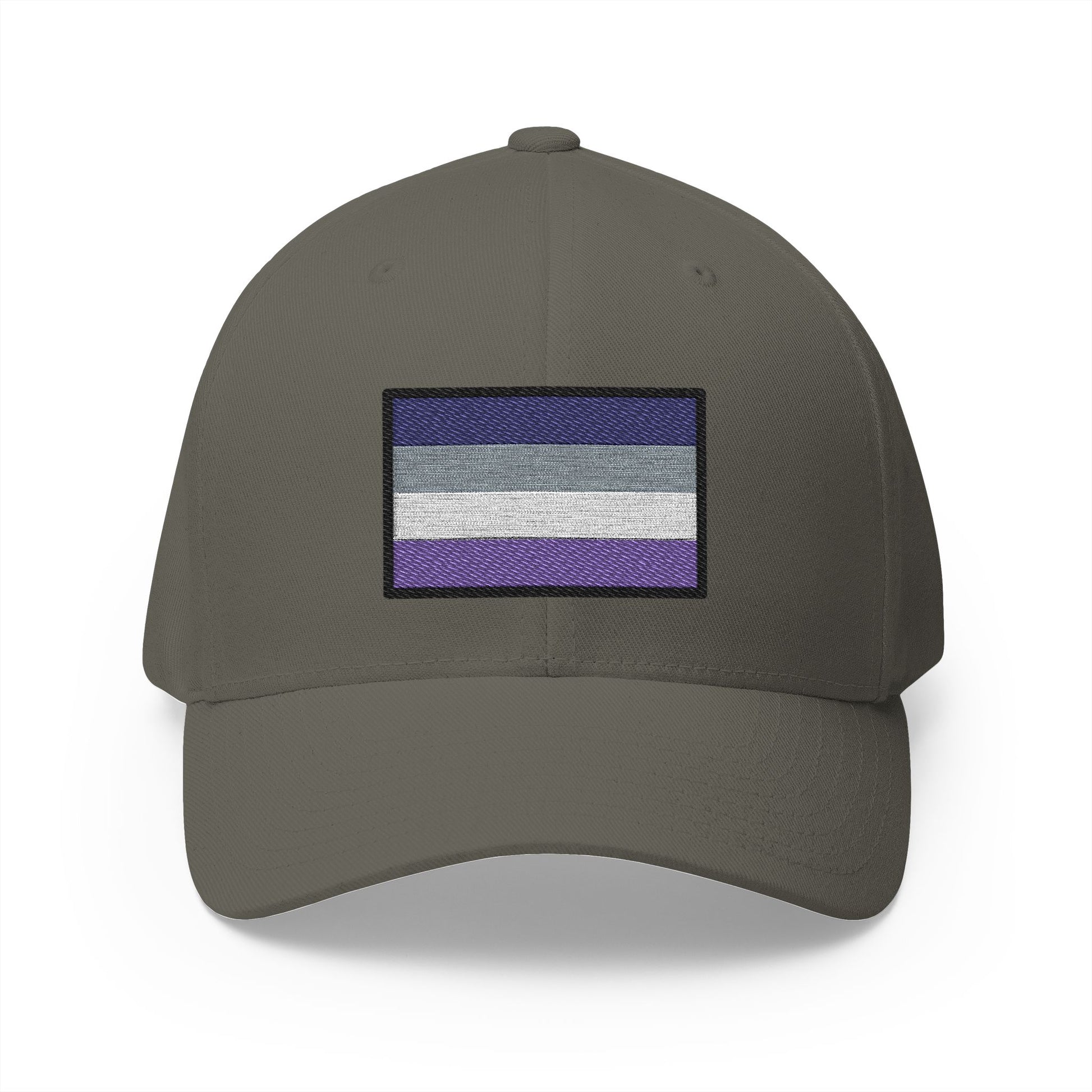 Asexual Emoji Olive Cap – Premium by Capmoji