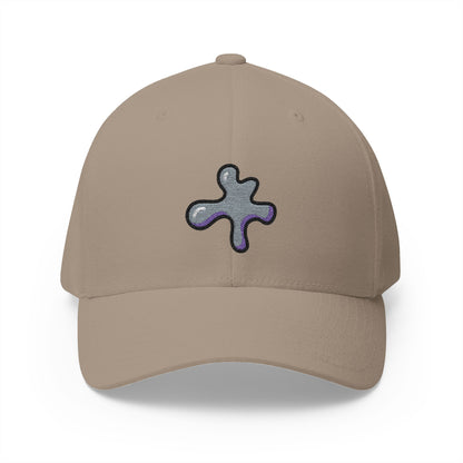 Splatter Emoji Khaki Cap – Premium by Capmoji