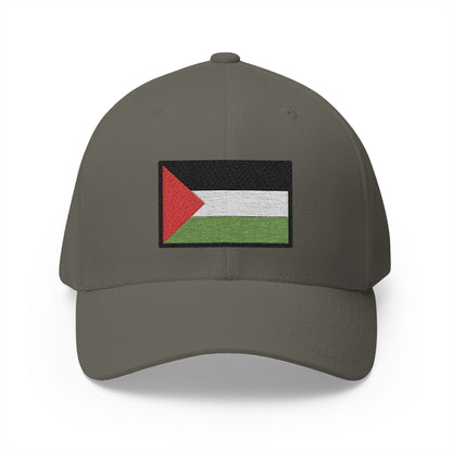 Flag: Palestinian Territories Emoji Olive Cap – Premium by Capmoji