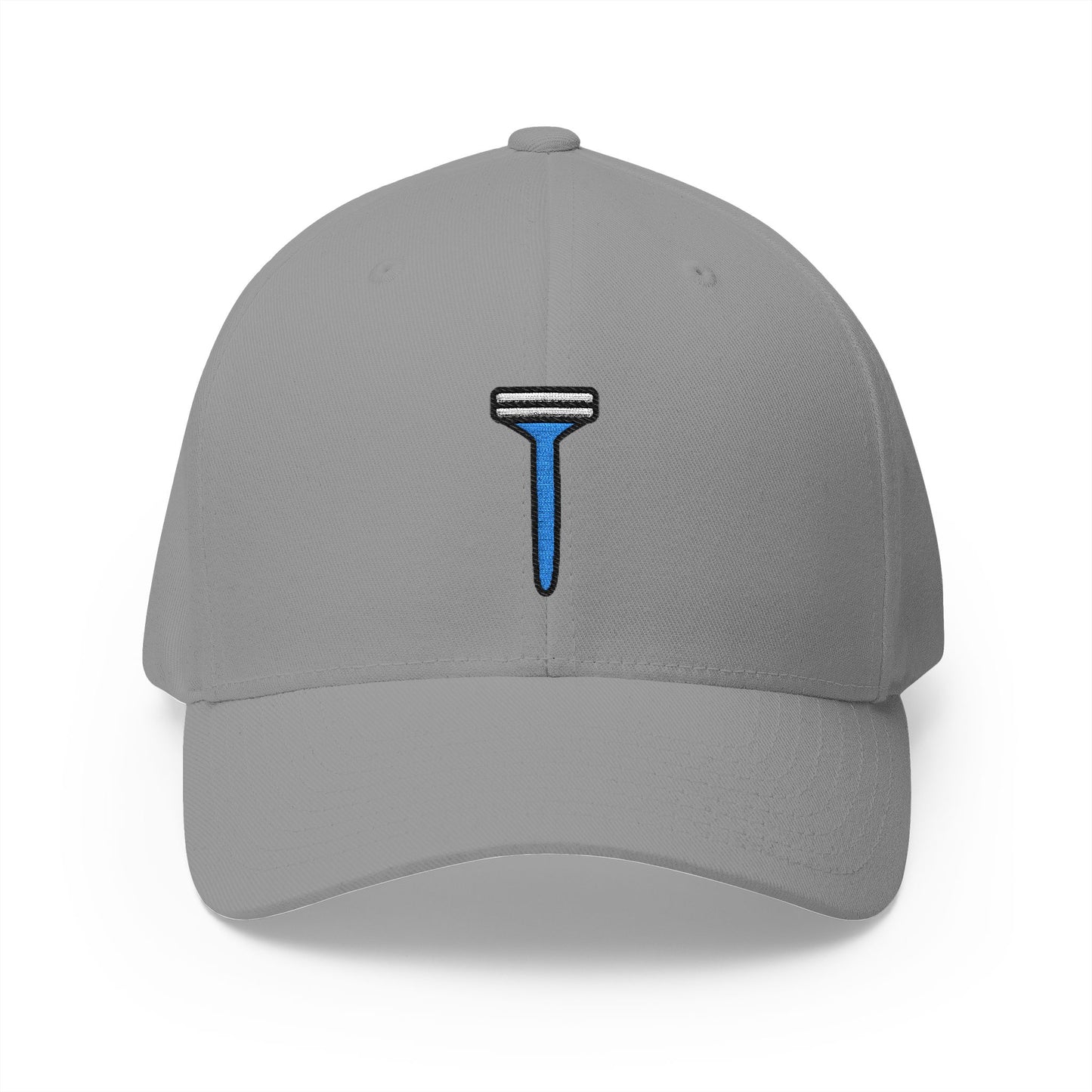 Razor Emoji Grey Cap – Premium by Capmoji